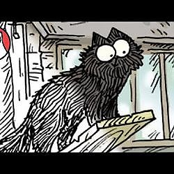 Black Cat Day Paints - Simon's Cat | CREATIVE
