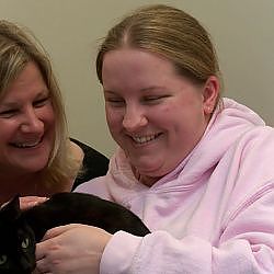 See How These Adoptable Cats Bring An Autistic Woman Out Of Her Shell