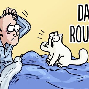 Media 'Daily Routine (Stay Home Collection)' in categorie 'Simon's Cat video's'