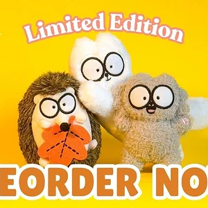 BRAND NEW LIMITED EDITION PLUSH - Simon's Cat & Friends Bag Charms!