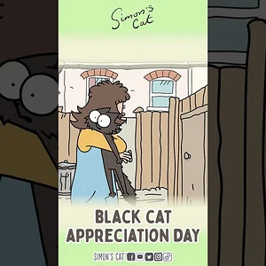 Media 'Happy Black Cat Appreciation Day!' in categorie 'Simon's Cat video's'