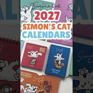 2027 SIMON'S CAT CALENDARS OUT NOW